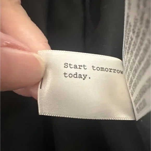 A New Day Black 3D Floral & Pink Skirt XL Elastic Waist Forest Fairy Whimsigoth - Picture 5 of 9